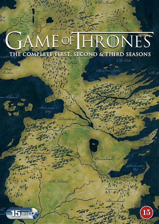Cover for Game of Thrones · Season 1-3 (DVD) [Standard edition] (2014)