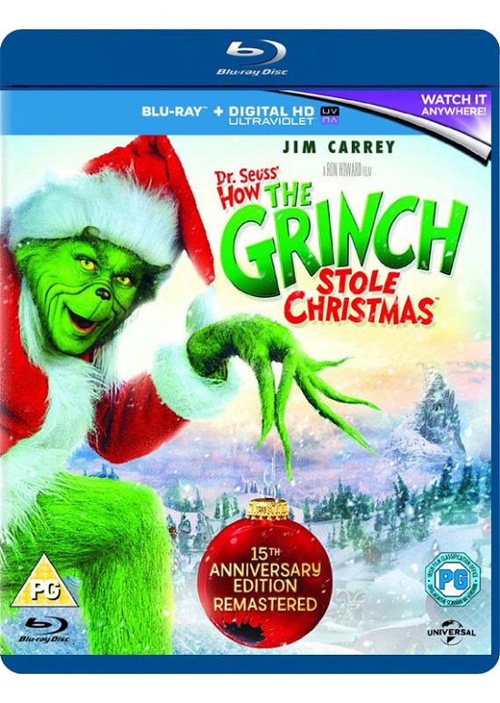 Cover for How Grinch Stole Xmas BD · Dr Seuss - How The Grinch Stole Christmas (Blu-ray) (2015)