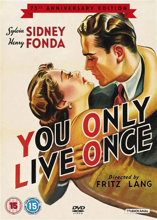 Cover for Fritz Lang · You Only Live Once 75th Anniversary (DVD) (2012)