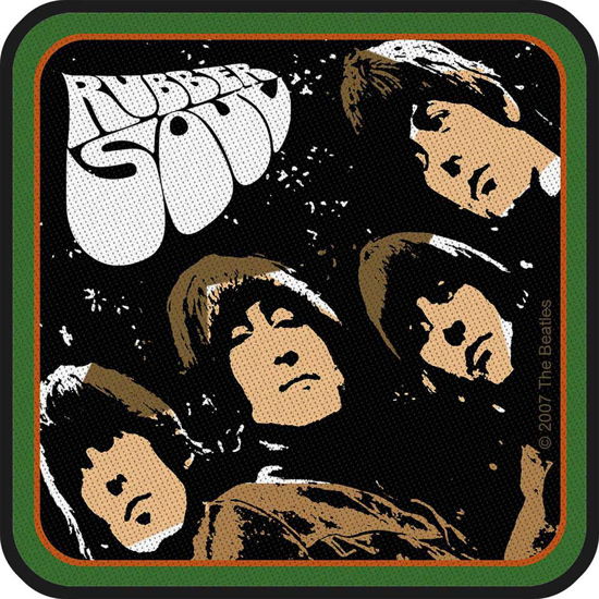The Beatles Standard Printed Patch: Rubber Soul Album - The Beatles - Merchandise - Apple Corps - Accessories - 5055295304949 - December 15, 2023