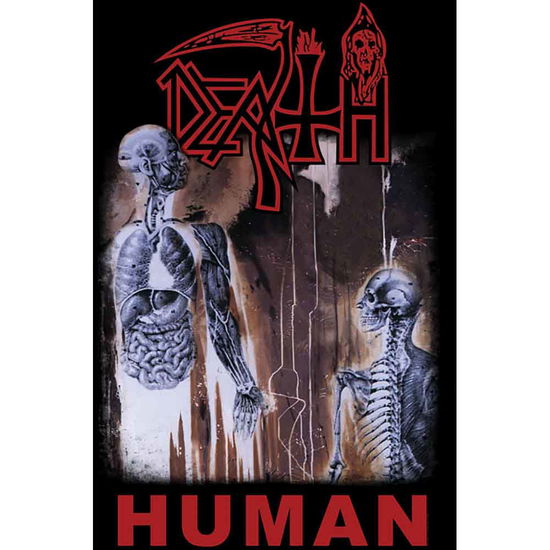 Cover for Death · Death Textile Poster: Human (Plakat)