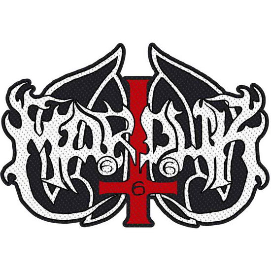 Marduk Standard Woven Patch: Logo Cut Out - Marduk - Produtos - PHD - 5056365718949 - 30 de junho de 2023