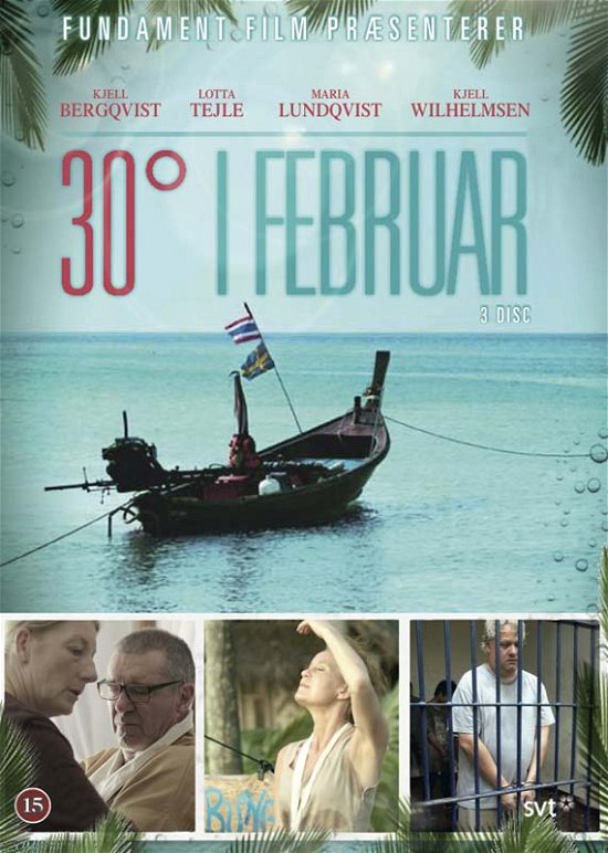 Cover for 30 Grader I Februar · 30 grader i Februar – Sæson 1 (DVD) (2020)