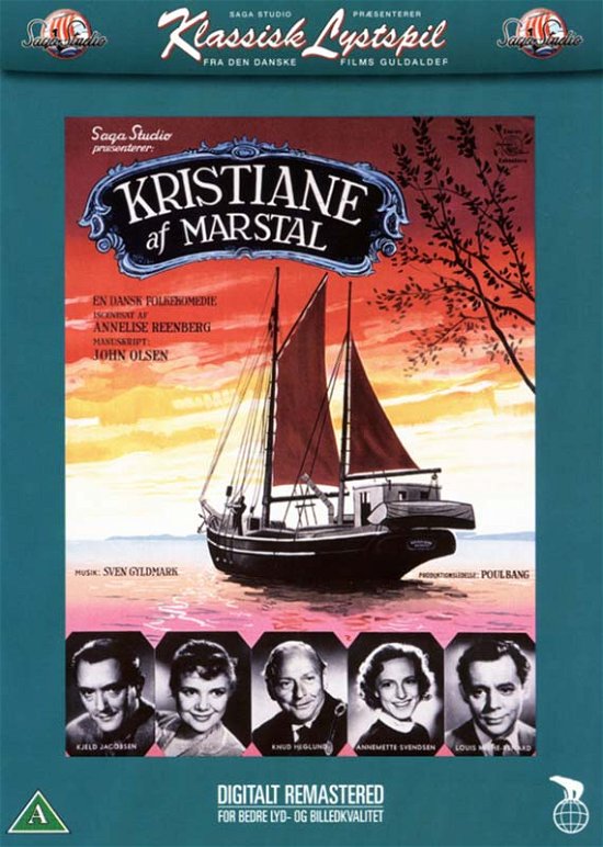 Cover for Kristiane af Marstal · Kristiane af Marstal (1956) [DVD] (DVD) (2024)