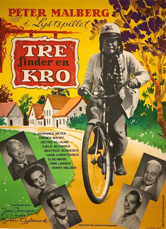 Cover for Tre Finder En Kro (DVD) (2020)