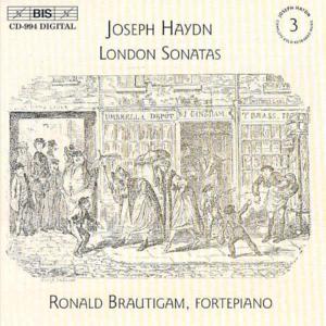 Haydn / Brautigam · Keyboard Music #3: London Sonatas (CD) (2000)