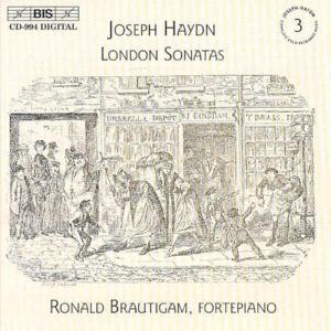 Keyboard Music #3: London Sonatas - Haydn / Brautigam - Musik - BIS - 7318590009949 - February 14, 2000