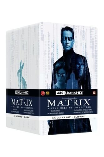 Cover for Matrix · The Matrix - The 4 Film Collection (4K UHD + Blu-ray) (2022)