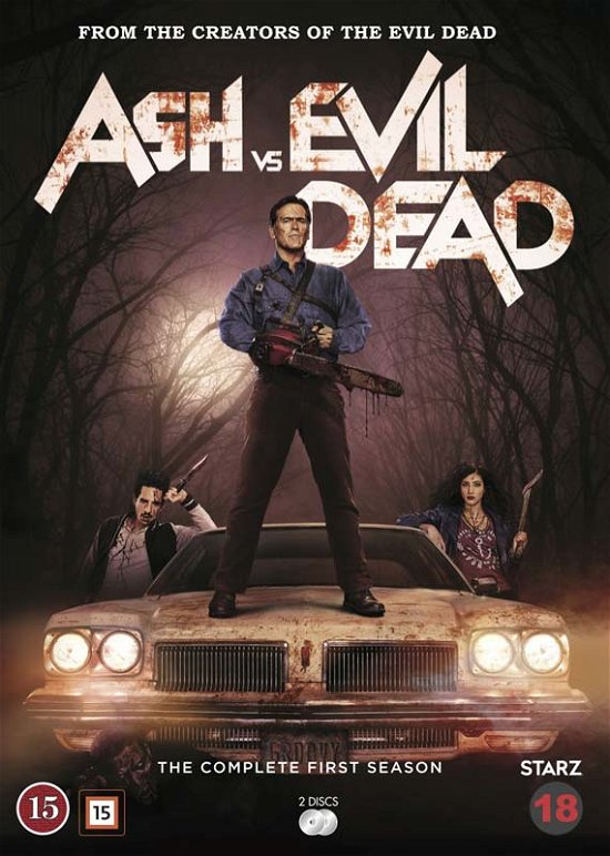 Cover for Ash vs Evil Dead · Ash vs Evil Dead - The Complete First Season (DVD) (2016)
