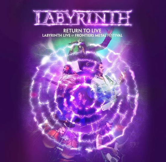 Cover for Labyrinth · Return To Live (CD) [Dvd edition] (2018)