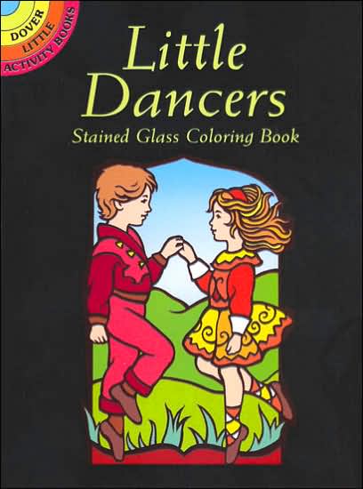 Cover for Marty Noble · Little Dancers: Stained Glass Coloring Book - Dover Stained Glass Coloring Book (Paperback Book) (2005)