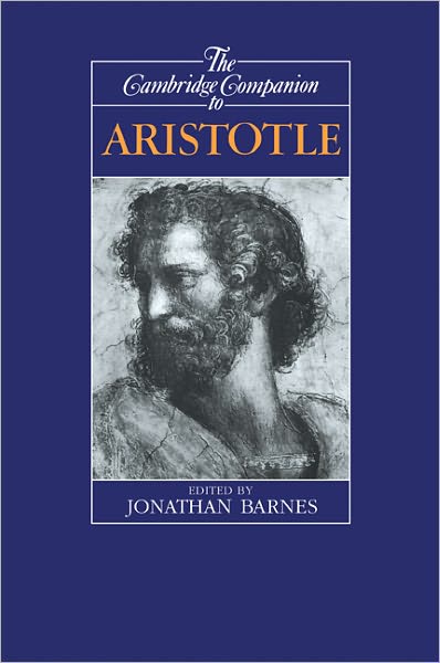 Cover for Jonathan Barnes · The Cambridge Companion to Aristotle - Cambridge Companions to Philosophy (Paperback Book) (1995)