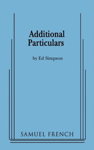 Cover for Ed Simpson · Additional Particulars (Paperback Book) (2008)