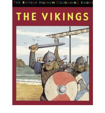 Cover for John Green · The British Museum Colouring Book of the Vikings (Sewn Spine Book) (2001)