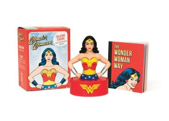 Wonder Woman Talking Figure and Illustrated Book - Running Press - Bøger - Running Press - 9780762456949 - 25. maj 2017