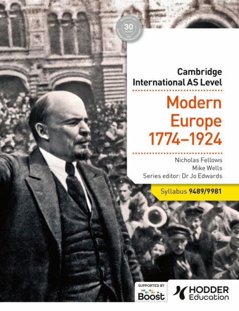 Cover for Nicholas Fellows · Cambridge International AS Level History: Modern Europe 1774-1924 (Taschenbuch) (2025)