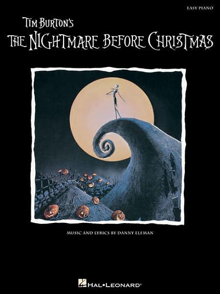 The Nightmare Before Christmas - Tim Burton - Libros - Hal Leonard Corporation - 9781423424949 - 19 de marzo de 2007