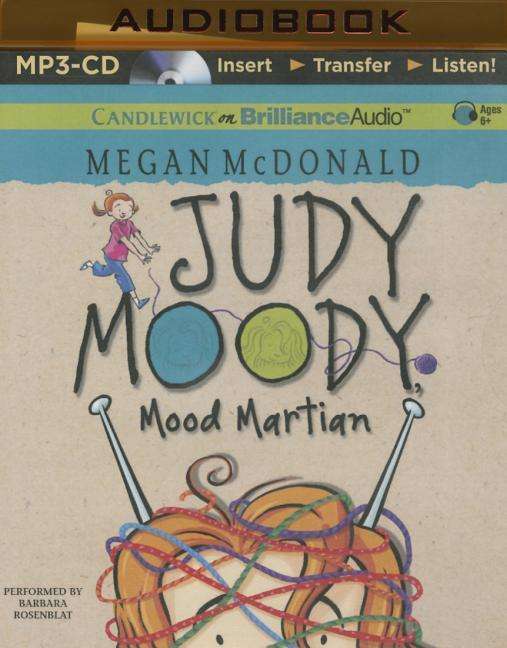 Cover for Megan Mcdonald · Judy Moody, Mood Martian (MP3-CD) (2015)