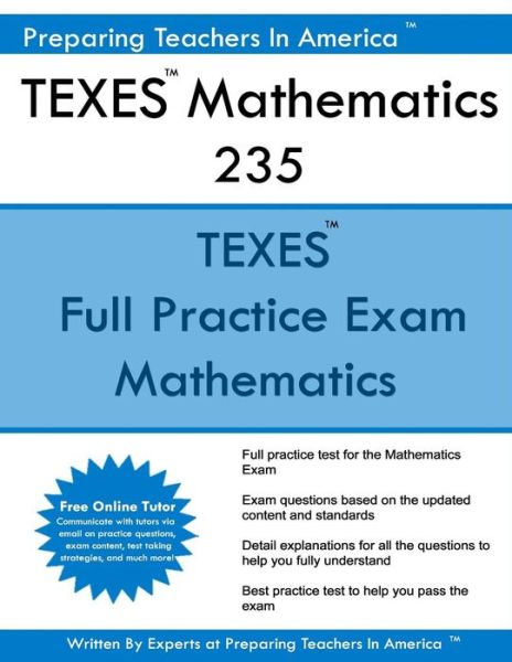 Cover for Preparing Teachers in America · TEXES Mathematics 235 (Paperback Book) (2016)