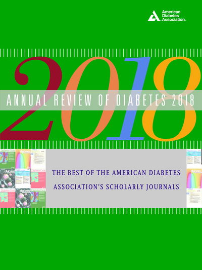 Cover for American Diabetes Association ADA · Annual Review of Diabetes 2018: The Best of the American Diabetes Association's Scholarly Journals (Taschenbuch) (2018)