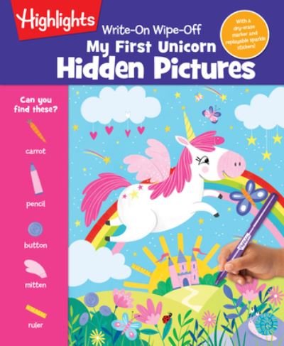 Cover for Highlights · Write-On Wipe-Off My First Unicorn Hidden Pictures - Write-On Wipe-Off My First Activity Books (Bog) (2022)