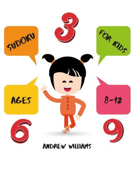 Cover for Andrew Williams · Sudoku for kids ages 8-12 (Paperback Book) (2020)