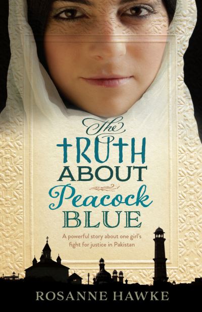 Cover for Rosanne Hawke · The truth about peacock blue (Book) (2016)