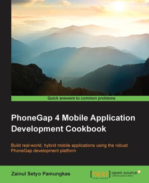 Cover for Zainul Setyo Pamungkas · PhoneGap 4 Mobile Application Development Cookbook (Paperback Book) (2015)