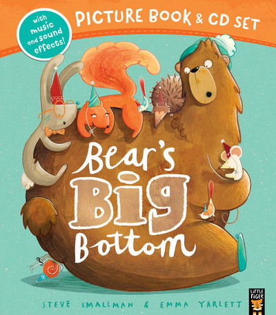 Cover for Steve Smallman · Bear's Big Bottom Book &amp; CD (Book) (2018)