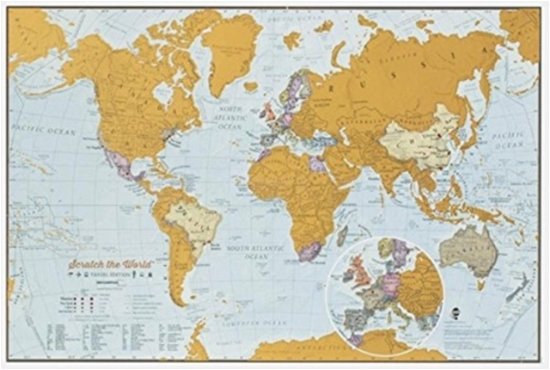 Cover for Maps International Ltd · Scratch the World travel 2019 (Kort) (2019)