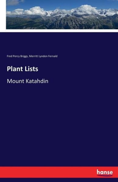 Cover for Briggs · Plant Lists (Bok) (2018)