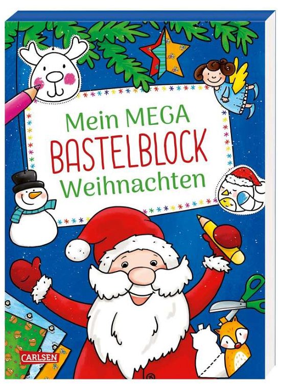 Cover for Silke Reimers · Mein Mega-Bastelblock Weihnachten (Paperback Bog) (2021)