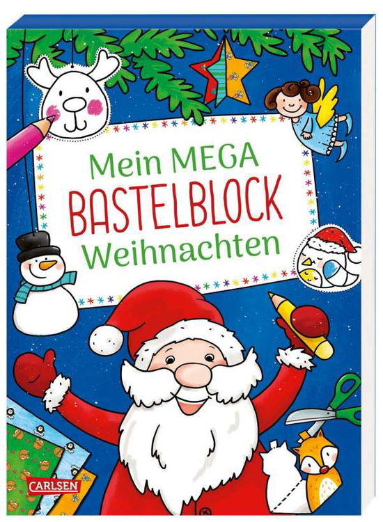 Cover for Silke Reimers · Mein Mega-Bastelblock Weihnachten (Paperback Book) (2021)