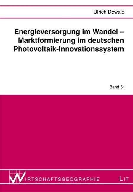 Cover for Dewald · Energieversorgung im Wandel - Ma (Bog)