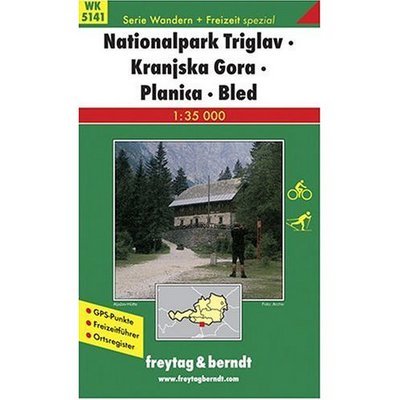 Cover for Freytag-berndt Und Artaria Kg · National Park Triglav - Kranjska Gora - Planica - Bled Hiking + Leisure Map 1:35 000 (Landkart) (2018)