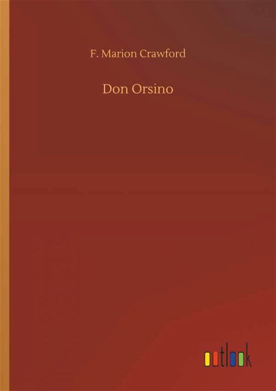 Cover for Crawford · Don Orsino (Bok) (2018)