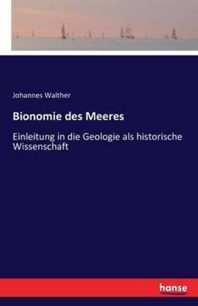 Cover for Walther · Bionomie des Meeres (Bok) (2016)