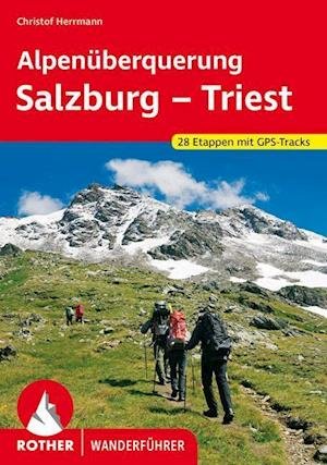 Cover for Herrmann · Rother Wa.Alpenüberquer.Salzb. (Book)