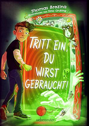 Cover for Thomas C. Brezina · Tritt ein, du wirst gebraucht! - Innovatives Abenteuer-Wendebuch, leicht zu lesen ab 9 Jahren; (Tritt ein!, Bd. 2) (Book) (2024)