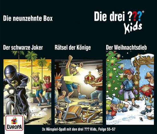 Cover for Der Schwarze Joker - Raetsel Der Koenige - Der Weihnachtsdieb · CD Die drei ??? Kids 3er Box - (CD)