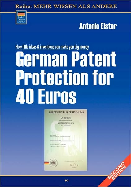 Cover for Elster · German Patent Protection for 40 (Book)