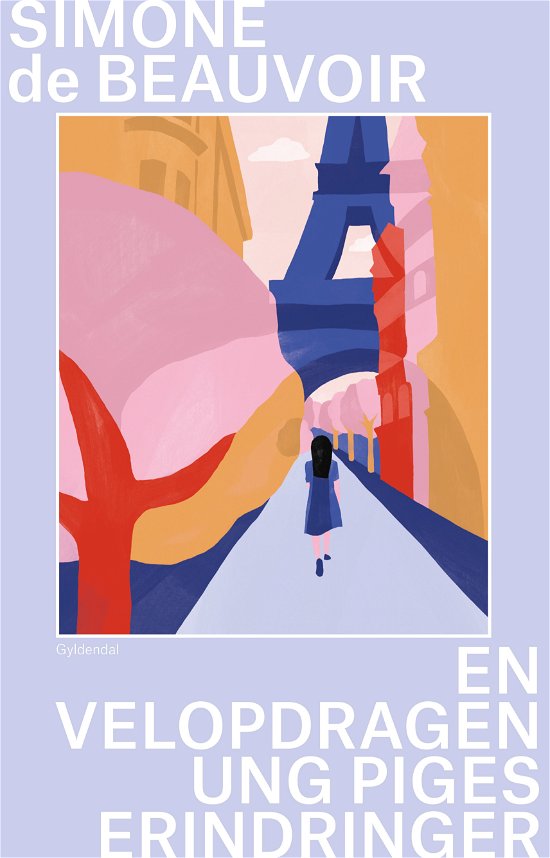Cover for Simone de Beauvoir · En velopdragen ung piges erindringer (Bound Book) [1º edição] (2022)