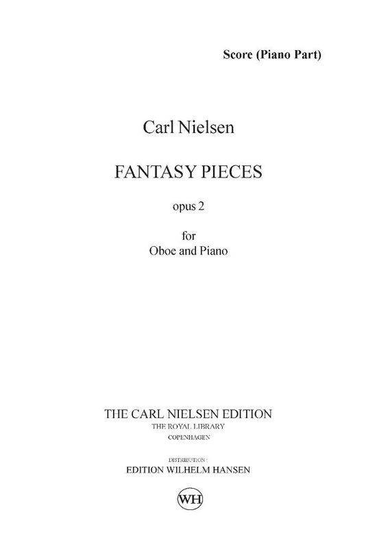 Fantasistykker op.2 - Carl Nielsen - Books - Edition Wilhelm Hansen - 9788759814949 - October 1, 2007