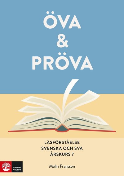 Cover for Malin Fransson · Öva &amp; pröva. Läsförståelse i svenska och sva årskurs 7 (Paperback Book) (2021)