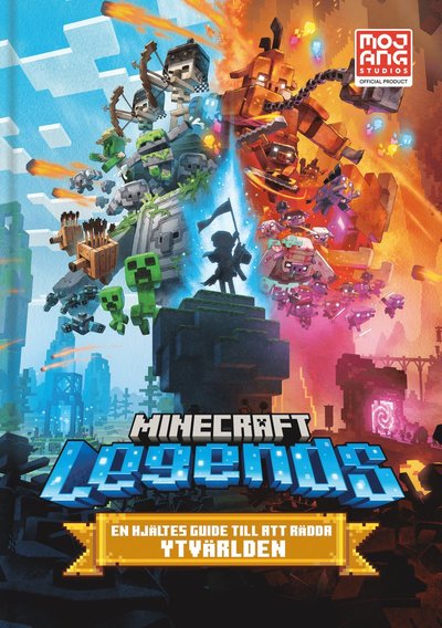 Cover for Minecraft Legends - En hjältes guide till att rädda Ytvärlden (Kort) (2023)