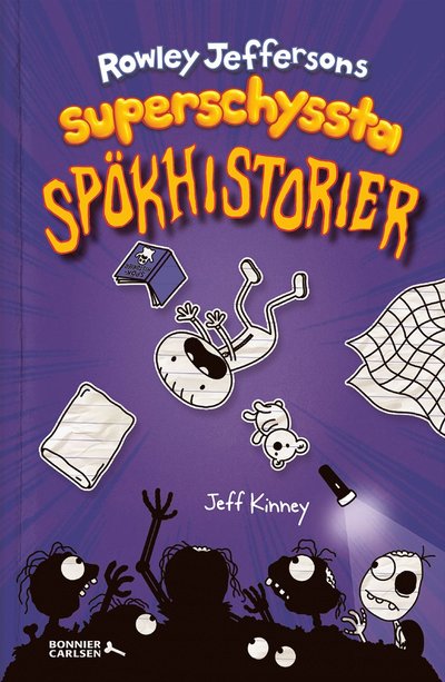 Cover for Jeff Kinney · Rowley Jeffersons superschyssta spökhistorier (ePUB) (2022)