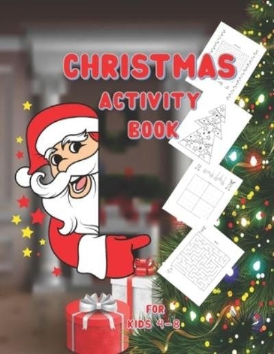 Cover for Cozysoft Brain Tools · Christmas Activity Book for Kids Ages 4-8 (Paperback Book) (2020)