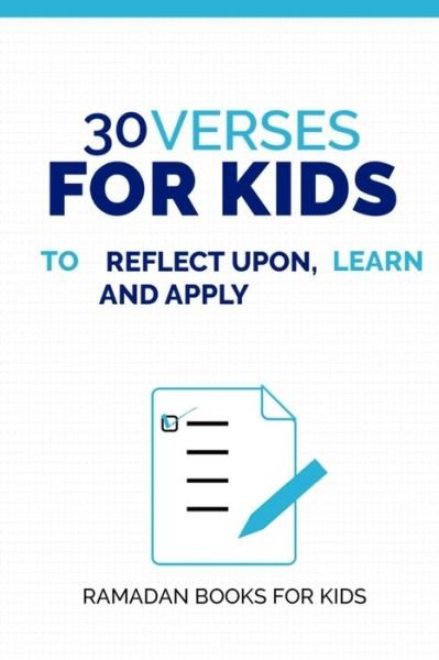 Cover for Aisha · 30 Verses to Learn, Reflect Upon, and Apply for Kids ( Ramadan Books for Kids ) (Paperback Bog) (2020)