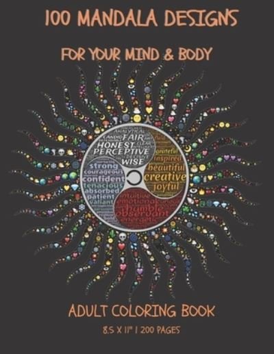 Cover for Lilou's Collection · 100 Mandala Designs for Your Mind &amp; Body (Paperback Bog) (2020)