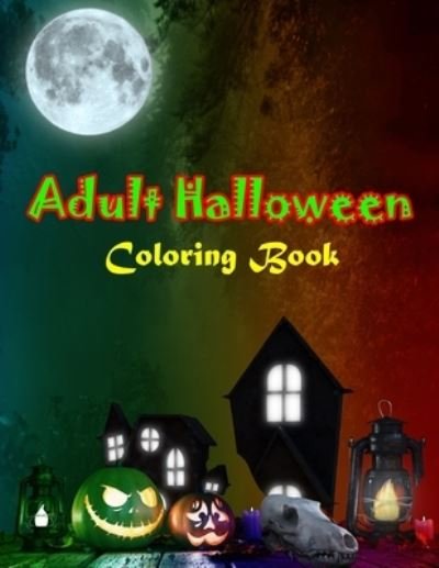 Cover for MD Abdus Salam · Adult Halloween Coloring Book (Paperback Bog) (2020)